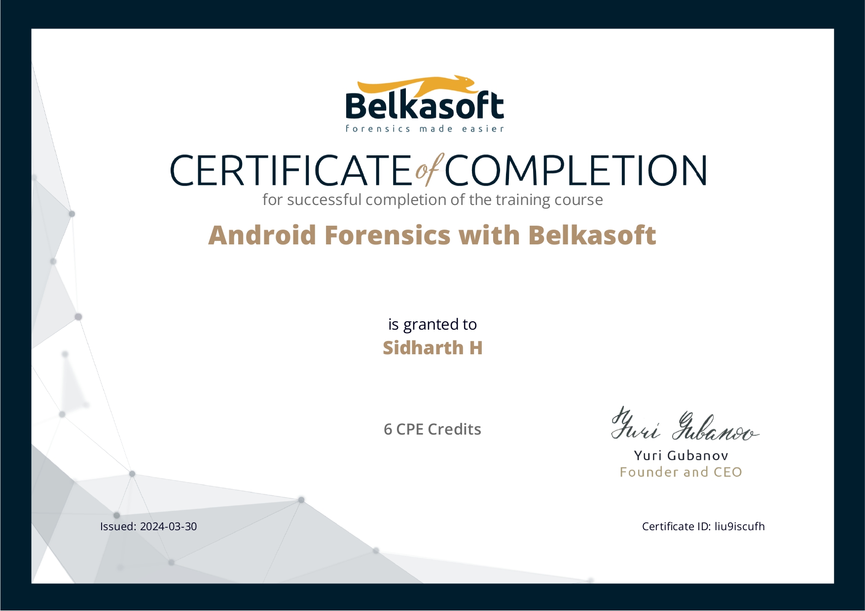 Android Forensics with Belkasoft