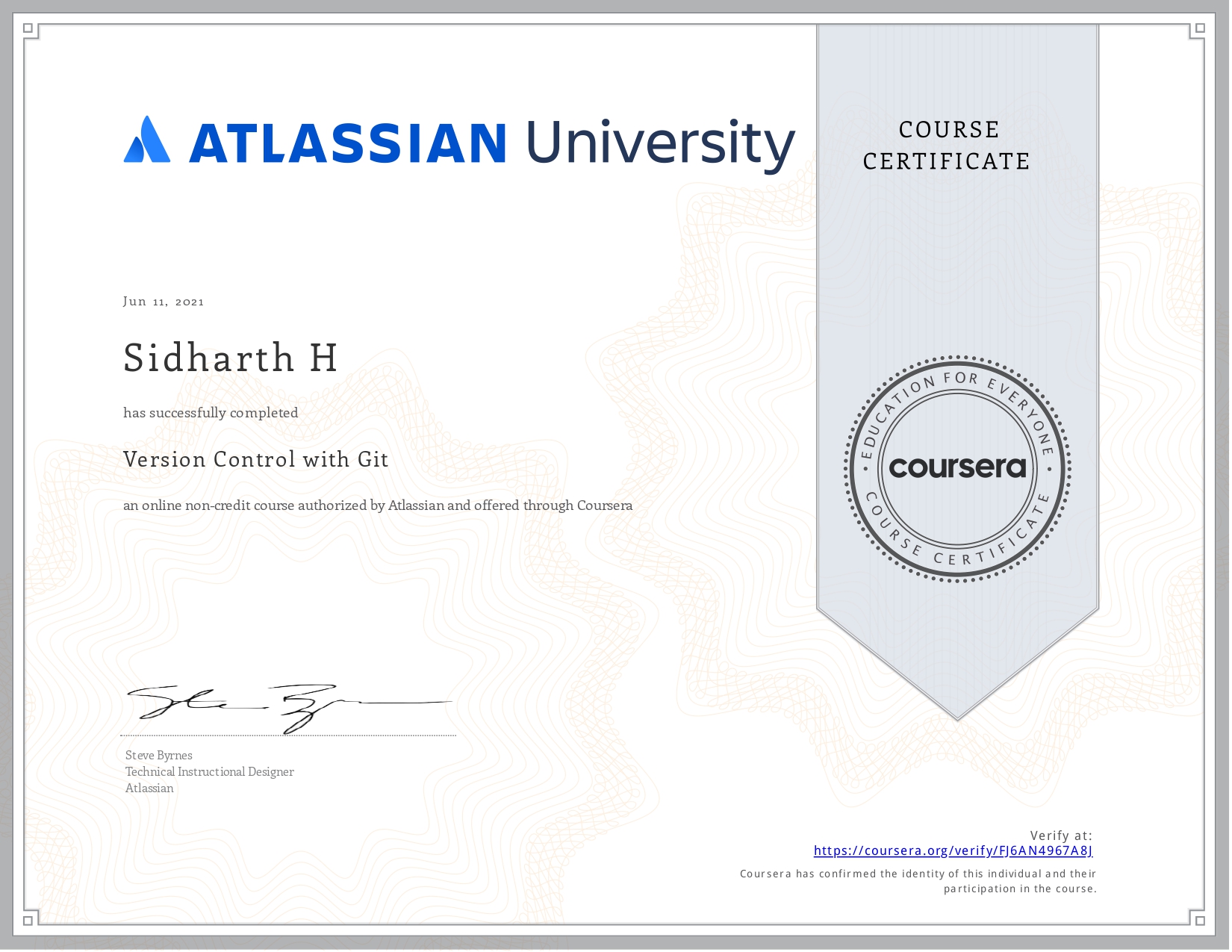 Coursera - Version Control with Git