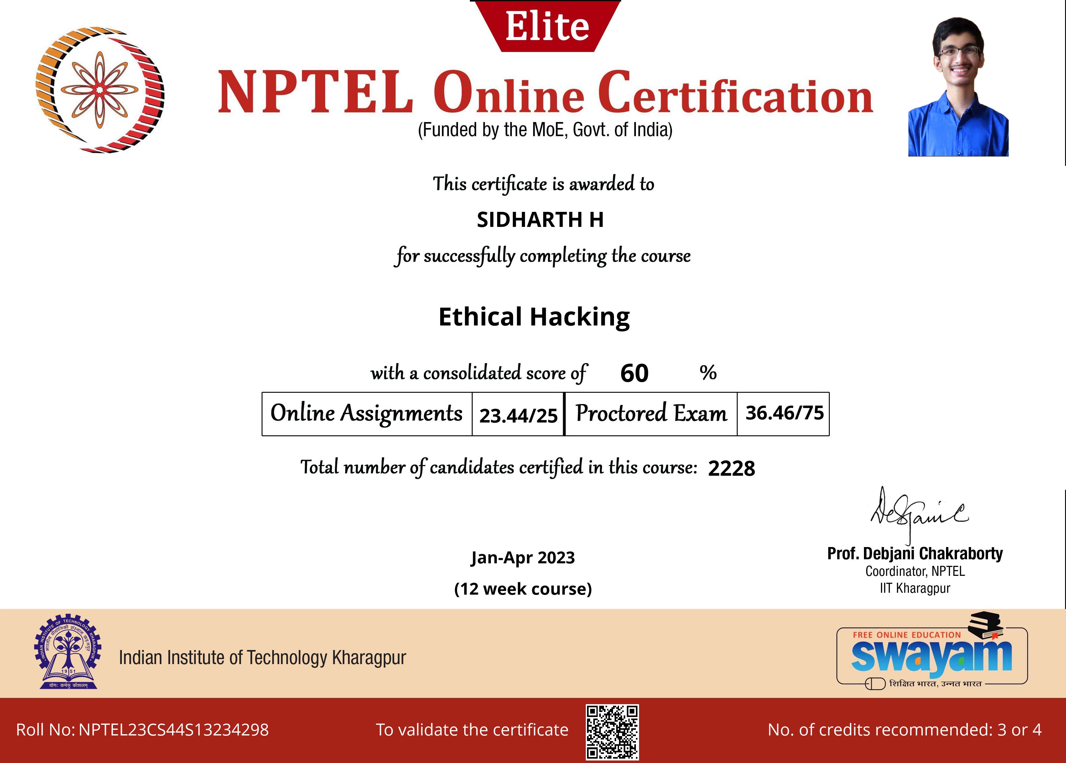 NPTEL - Ethical Hacking